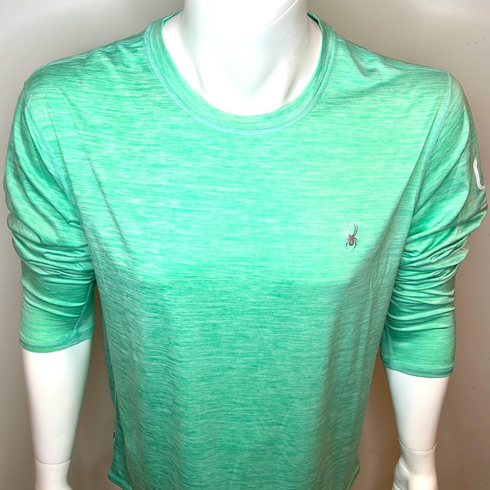 SPYDER SWIM RASH GUARD SURF SAND SUN SHIRT YPF 30+, BEAUTIFUL LIGHT GREEN, XL
